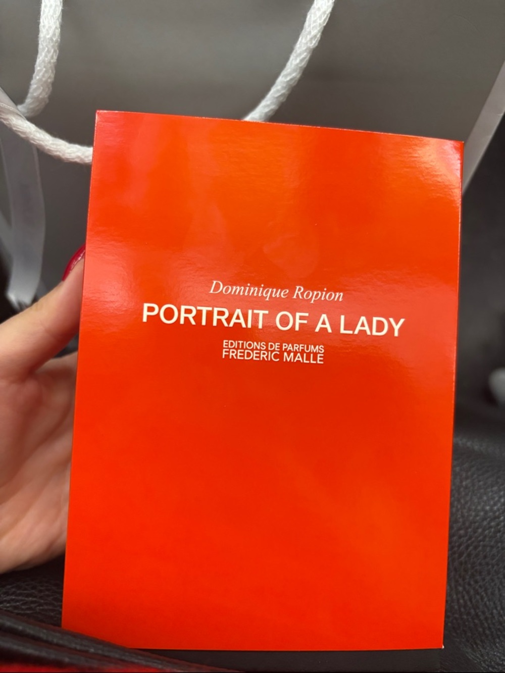 Perfume “portrait of a lady” by Frederic Malle